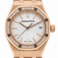 Audemars Piguet Royal Oak 37MM 15551OR.ZZ.1356OR.04 18K RG Watch